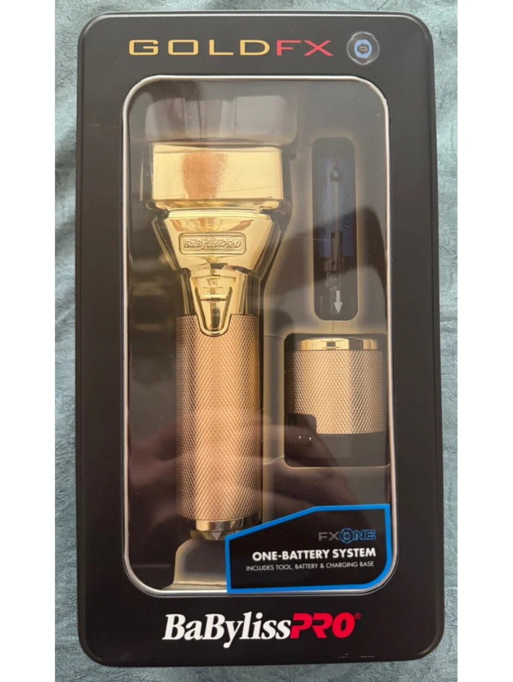 Babyliss Pro Gold FX FX ONE Professional Double Foil Shaver FX79FSG Cordless